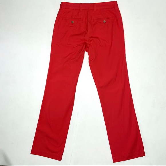 VINEYARD VINES Red Slim Fit Breaker Pant - Picture 3 of 13